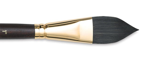 Cọ màu nước Princeton Neptune - cọ lưỡi mèo (oval wash)