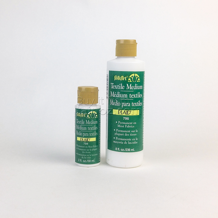 Phụ gia giúp vẽ màu acrylic lên vải FolkArt Textile Medium