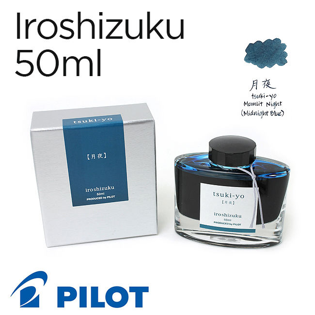 Mực Pilot Iroshizuku, 50ml, Tsuki-yo (Đêm trăng)