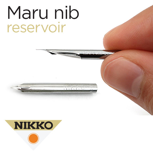 Ngòi Nikko Maru có gắn reservoir