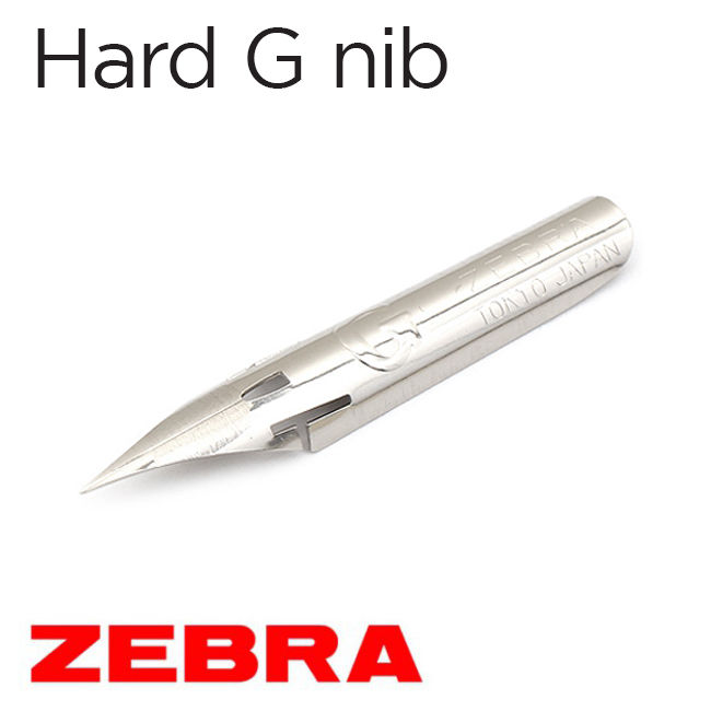 Ngòi Zebra G cứng