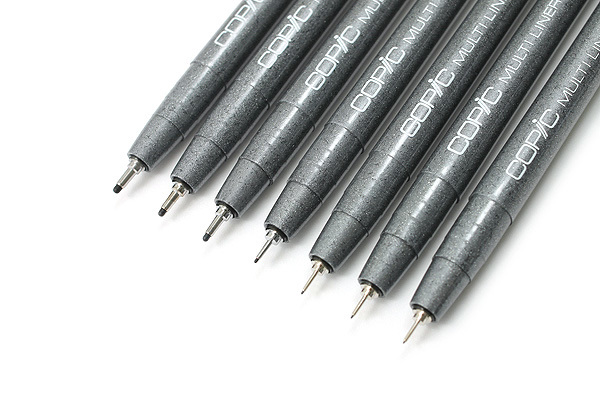 Bút đi nét Copic Multiliner - Màu Đen
