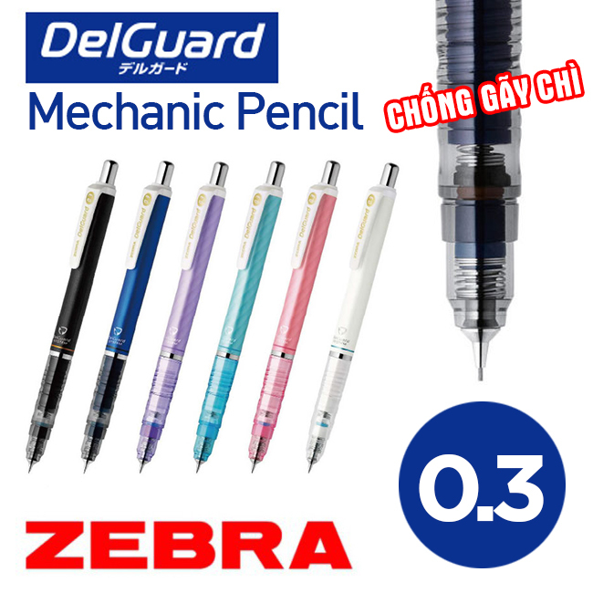 Chì bấm chống gãy ruột Zebra DelGuard - 0.3mm