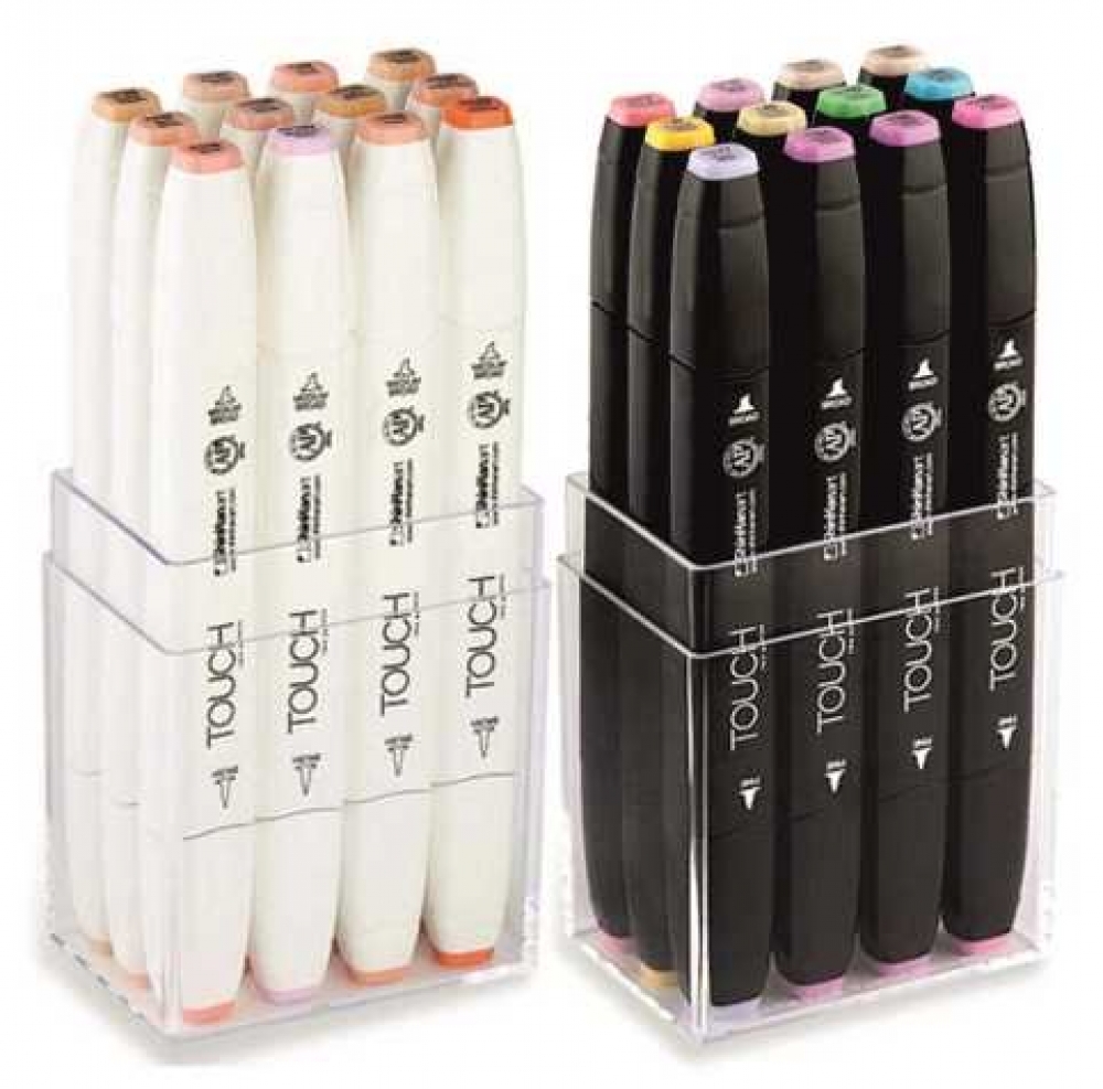 Hộp đựng bút marker ShinHan Touch Twin, loại 12 cây