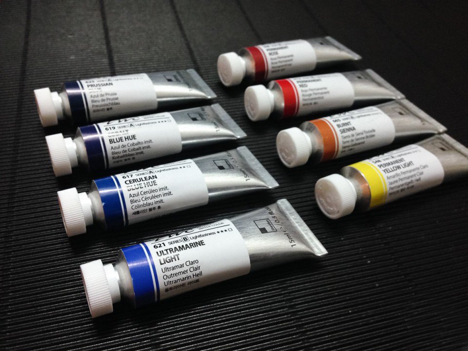 Màu nước ShinHan Extra Fine Artist, tuýp 15ml