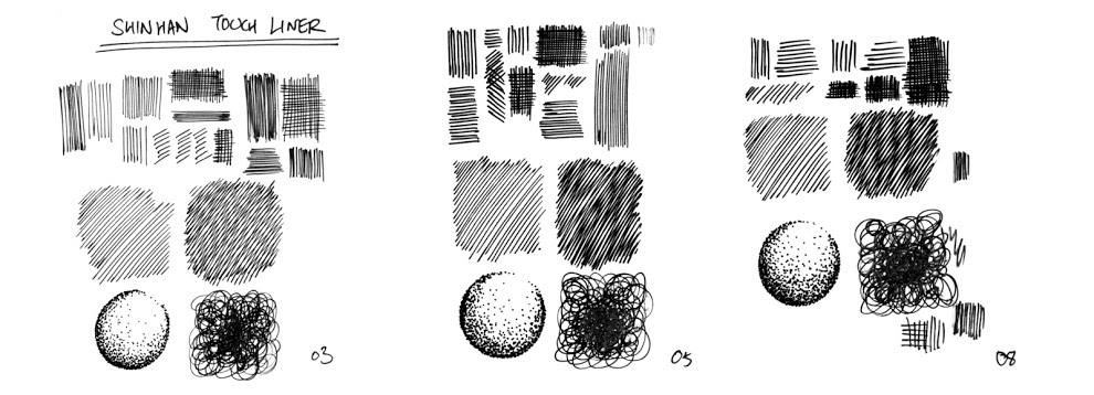 Bút đi nét Touch Liner, cây lẻ