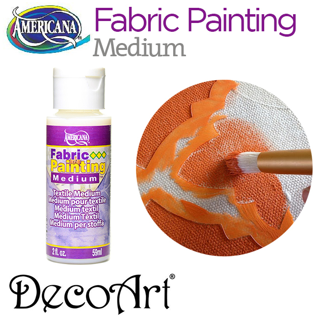 Phụ gia giúp màu acrylic vẽ được lên vải Americana Fabric Paint