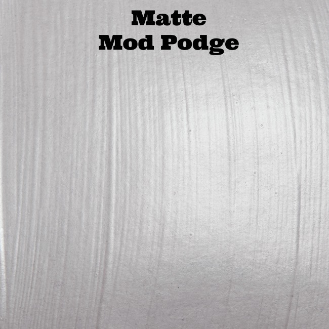 Keo đa dụng Mod Podge, Matte finish