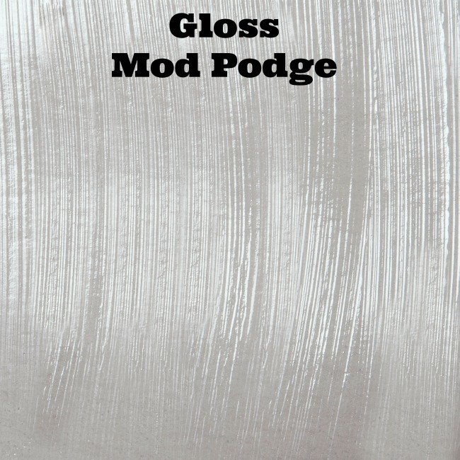Keo đa dụng Mod Podge, Gloss finish