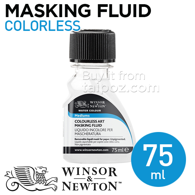 W&N Masking fluid - keo chặn màu không màu