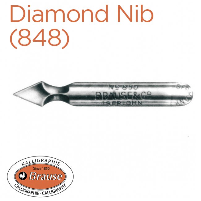 Ngòi Brause Diamond (848)