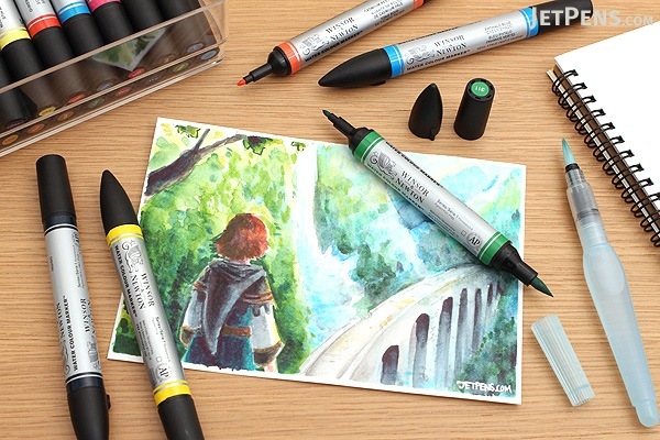 Bút vẽ màu nước Winsor & Newton, cây lẻ