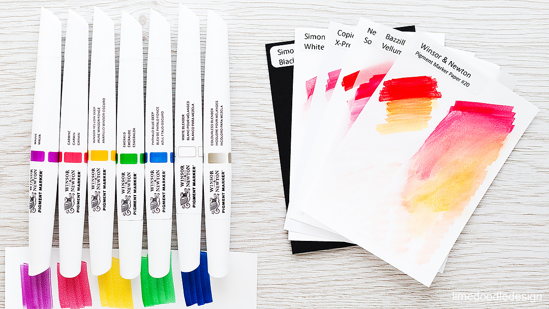 Bút marker Winsor & Newton Pigment, cây lẻ