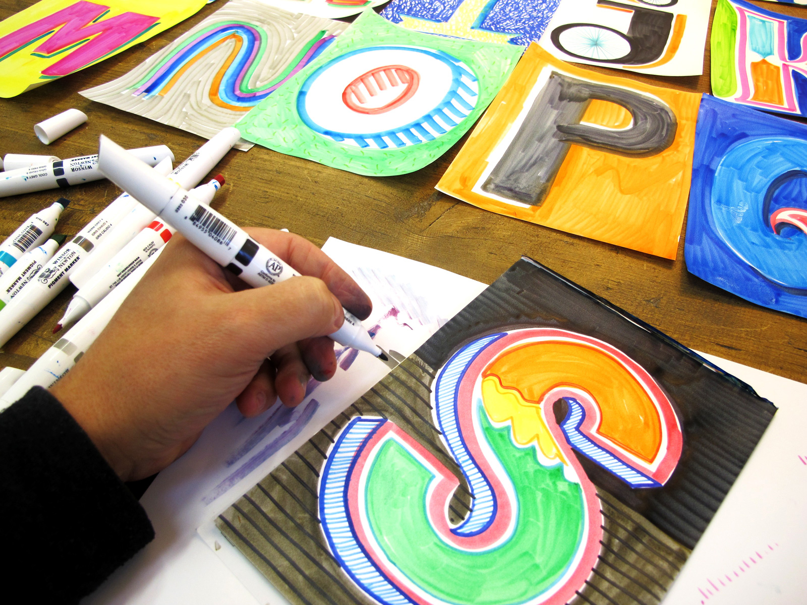 Bút marker Winsor & Newton Pigment, cây lẻ