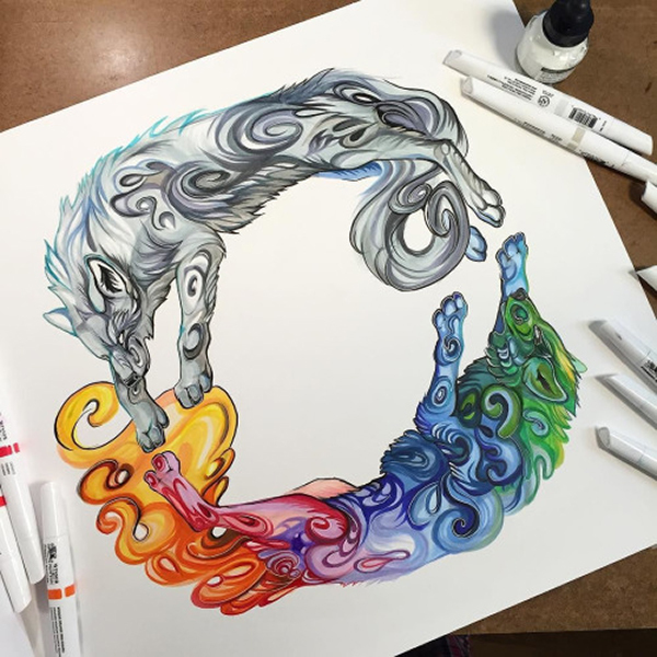 Bút marker Winsor & Newton Pigment, cây lẻ