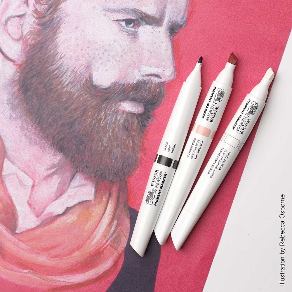 Bút marker Winsor & Newton Pigment, cây lẻ