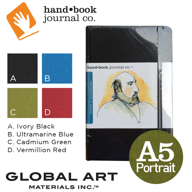 Sổ ketchbook Hand Book Artist Journals, khổ A5 - Portrait