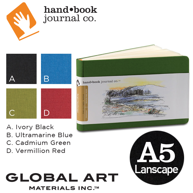 Sổ ketchbook Hand Book Artist Journals, khổ A5 - Landscape