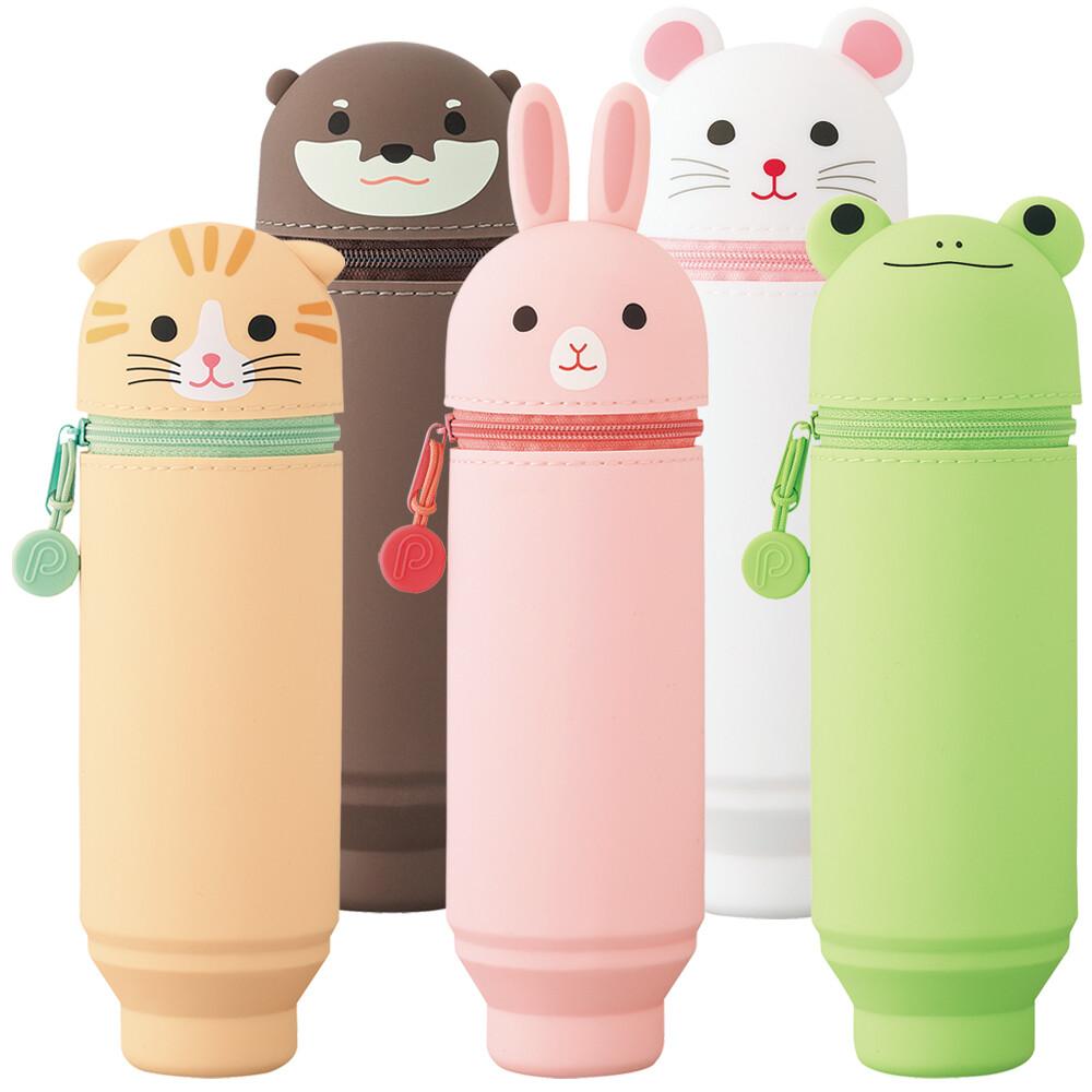 Túi silicon đựng bút SMART FIT Punilabo, thân tròn