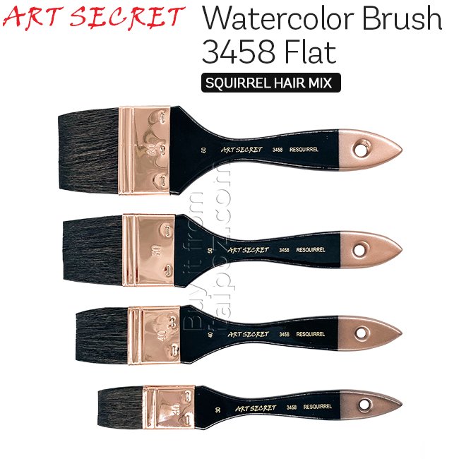 Cọ bản lông sóc Art Secret 3458
