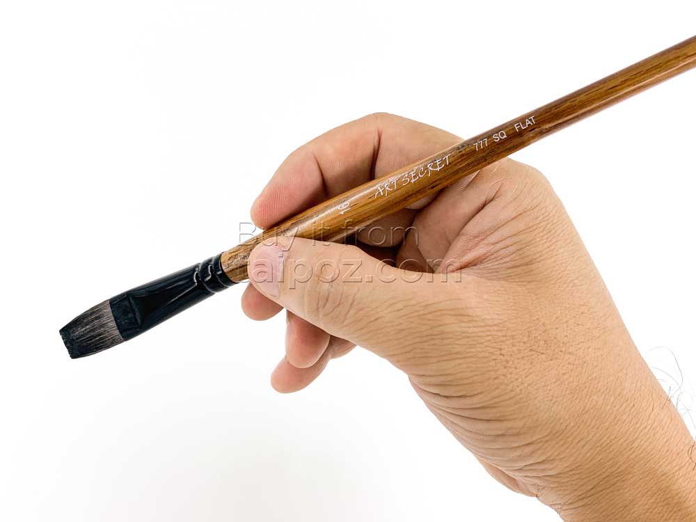 Cọ dẹt lông sóc Art Secret 777SQ Flat