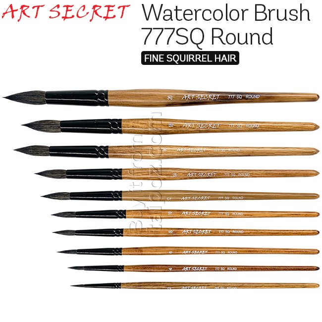 Cọ tròn lông sóc Art Secret 777SQ Round