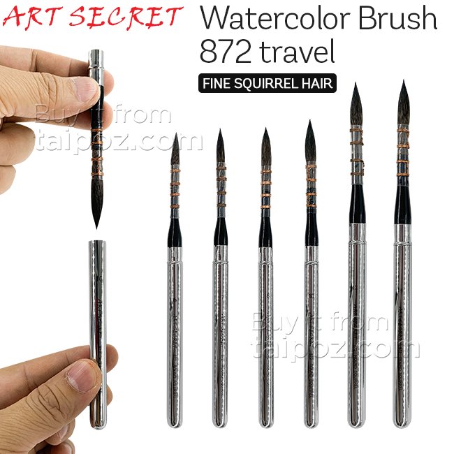 Cọ lông sóc Art Secret 872 Travel Brush
