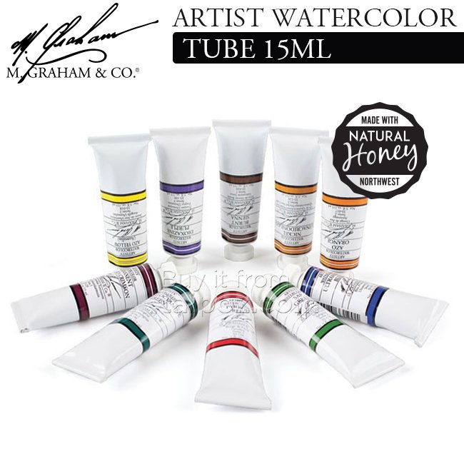 Màu nước M.Graham, tuýp 15ml, màu lẻ