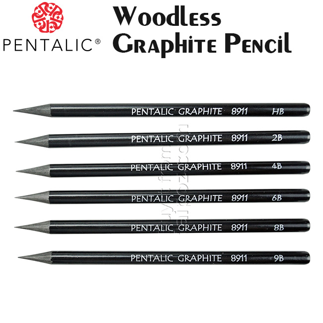 Chì graphite không vỏ Pentalic