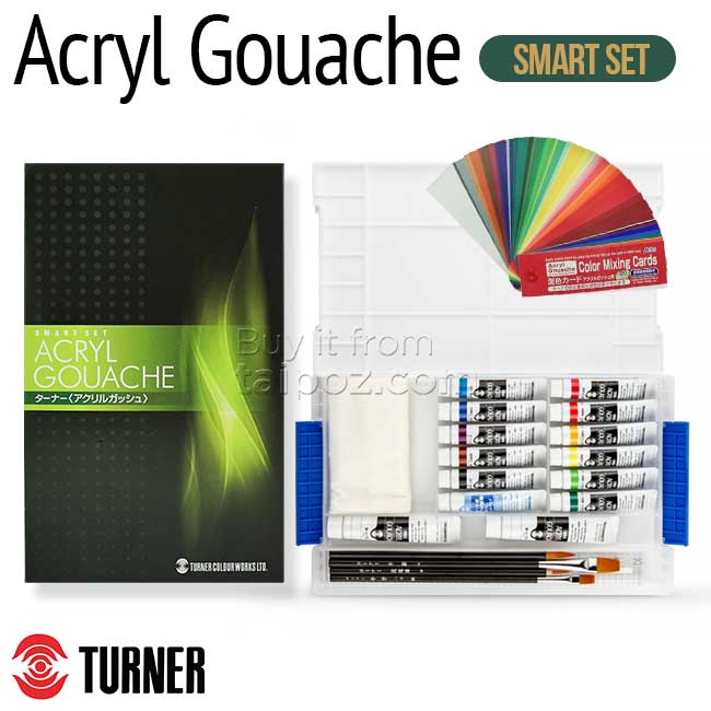 Màu Turner Acryl Gouache, Smart set
