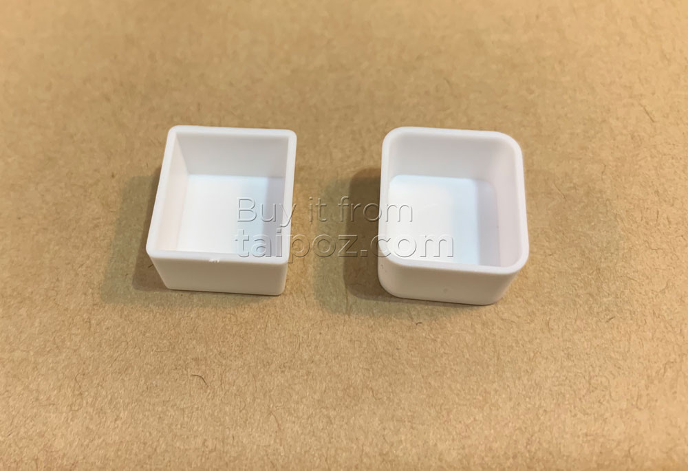 Thẻ rỗng màu nước, loại bo góc