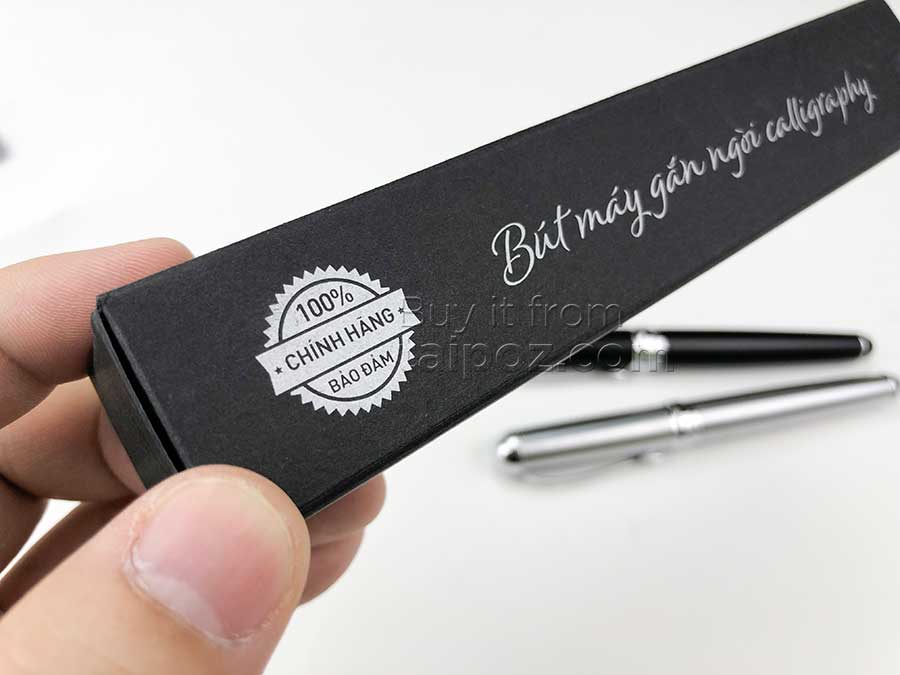 Bút máy gắn ngòi calligraphy