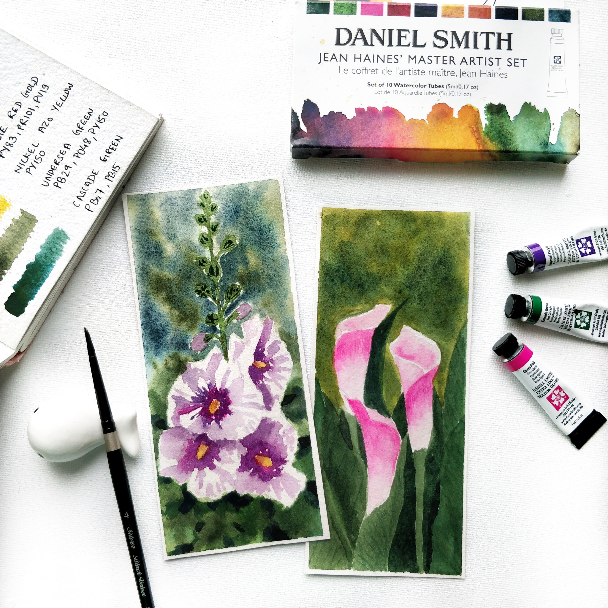 Màu nước Daniel Smith Extra Fine Watercolor - bộ Jean Haines