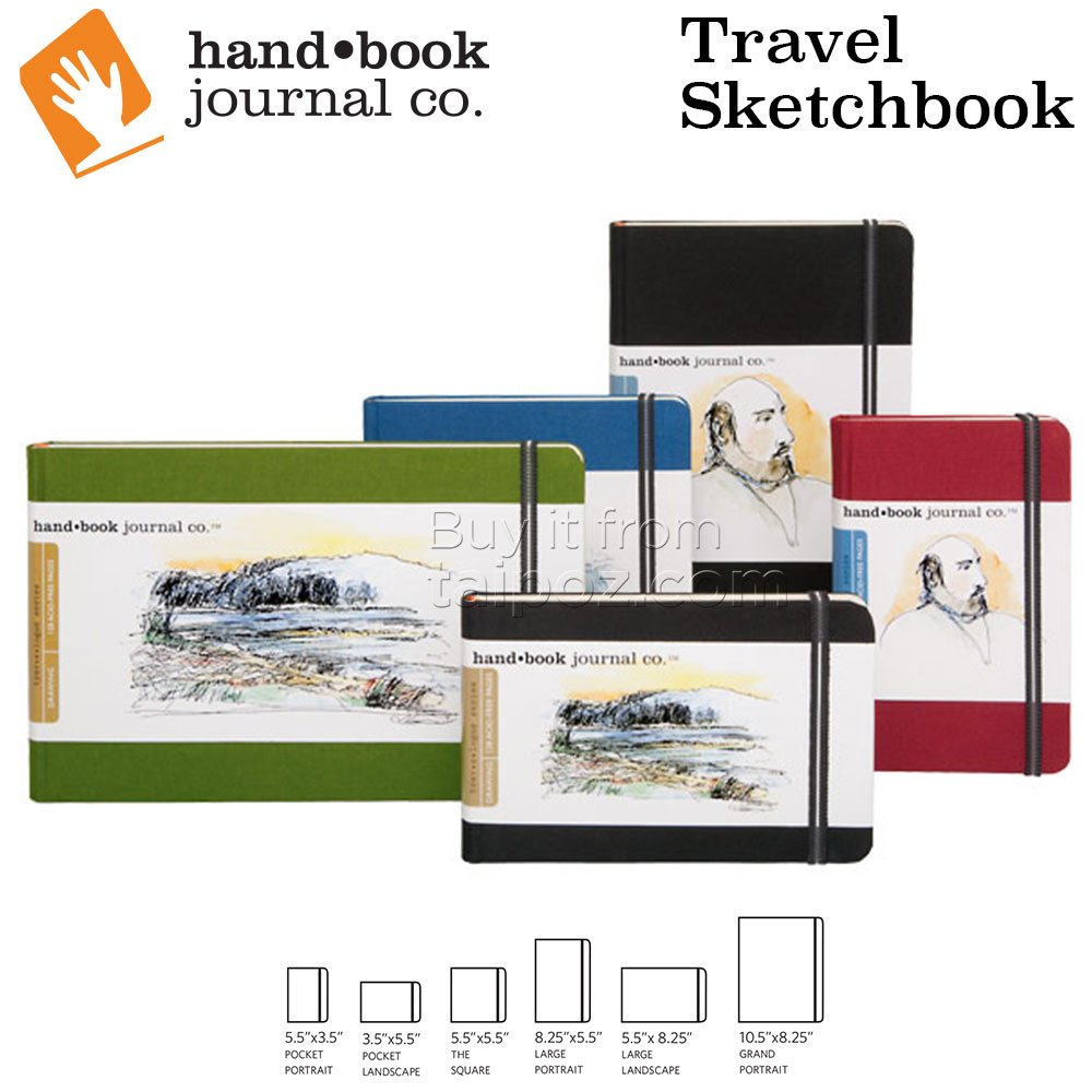 Sổ vẽ Handbook Travel Sketchbooks