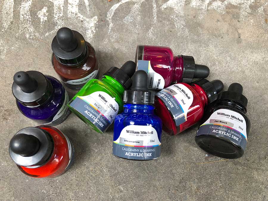 Mực acrylic William Mitchell