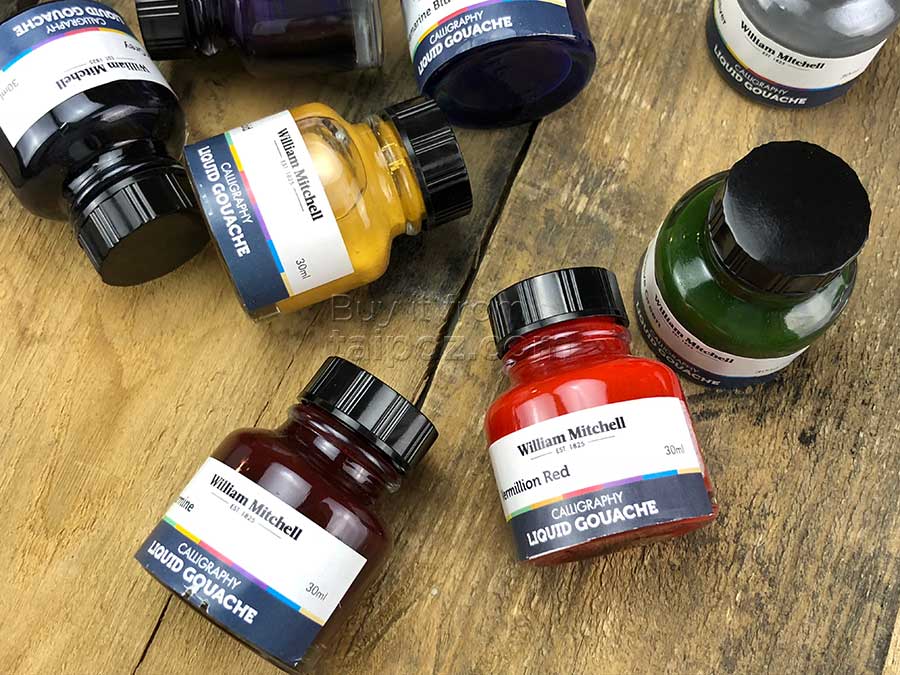 Màu gouache lỏng William Mitchell