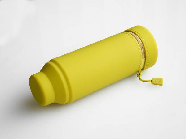 Túi silicon đựng bút đứng được trên bàn Smart Fit ACTACT, thân tròn