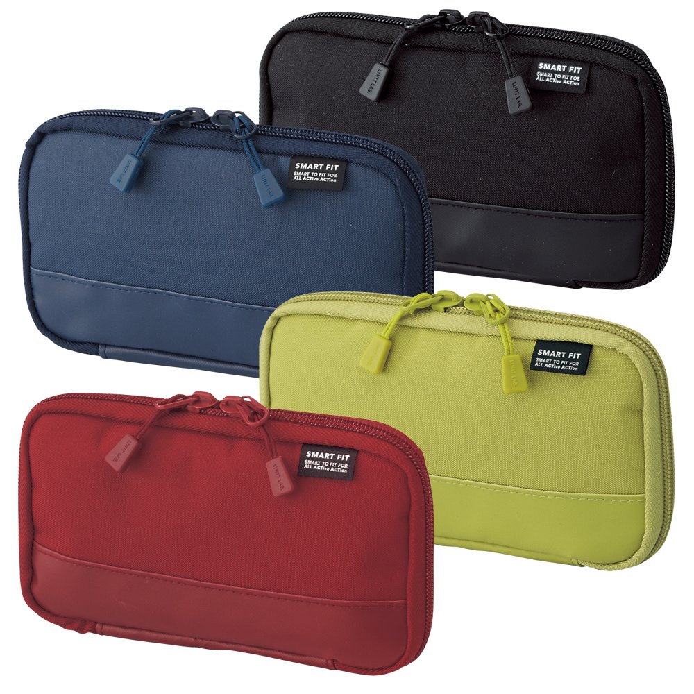 Túi vải đựng bút Lihit Lab Smart Fit ACTACT, kiểu compact