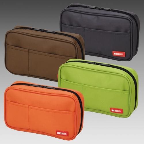 Túi vải đựng bút nhiều khoang Lihit Lab Teffa Book Style