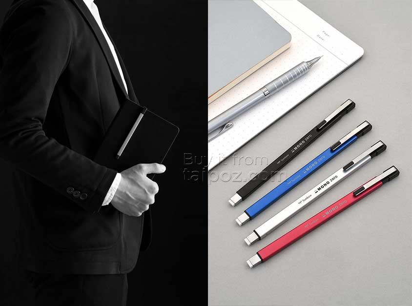 Bút gôm Tombow Mono Zero thân nhôm