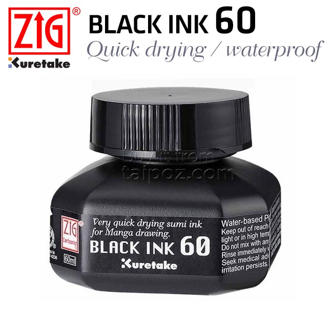 Mực ZIG Black Ink 60