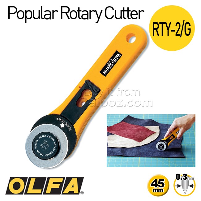 Dao tròn xoay Olfa RTY-2/G, đường kính dao 45mm