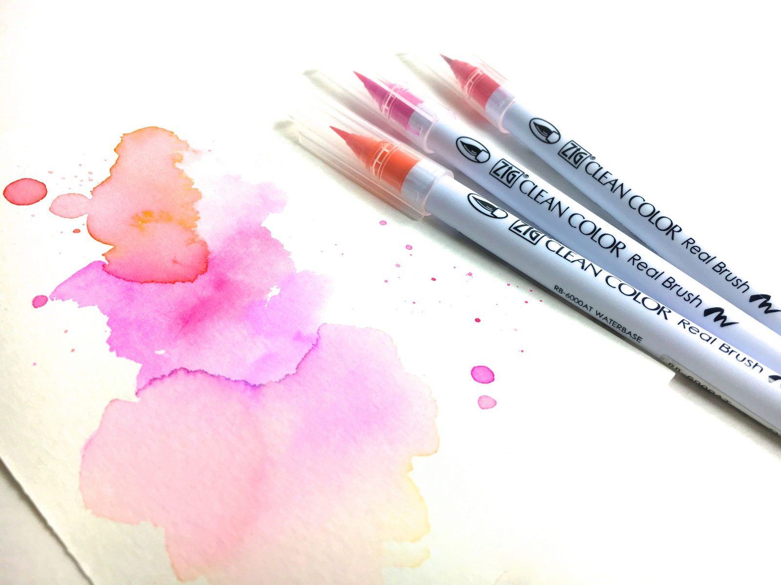 Bút lông ZIG Clean Color Real Brush, cây lẻ