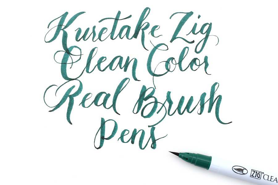 Bút lông ZIG Clean Color Real Brush, cây lẻ