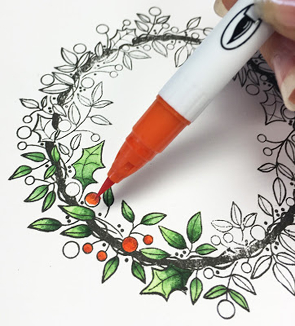 Bút lông ZIG Clean Color Real Brush, cây lẻ