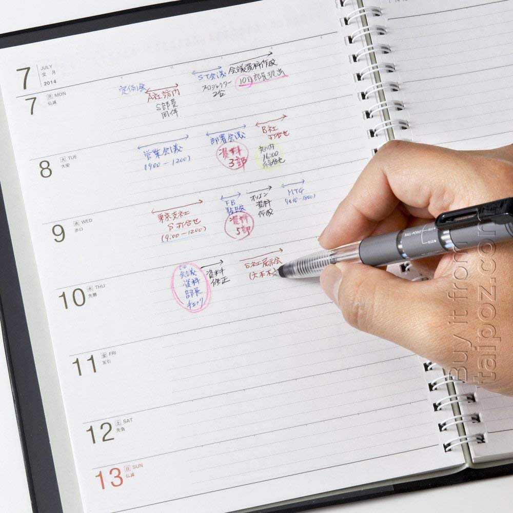 Bút Pentel Super Multi 8 (multi writing function)