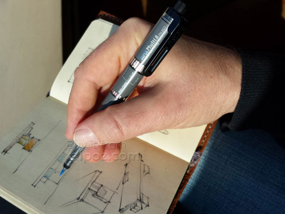 Bút Pentel Super Multi 8 (multi writing function)