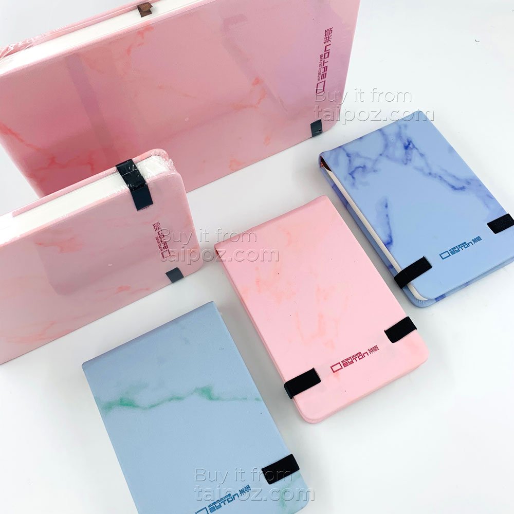 Sổ màu nước Leyton 100% cotton, 300gsm, bìa da PU mềm