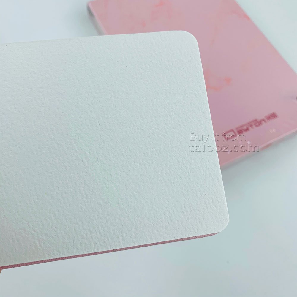 Sổ màu nước Leyton 100% cotton, 300gsm, bìa da PU mềm