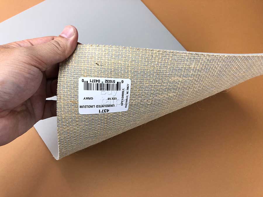 Cao su khắc Speedball Red Baron Linoleum, dạng miếng